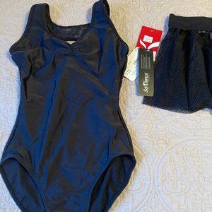 SODANCA/Capezio Leotard Skirt Set